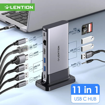 USB Type C Docking Station with Multiple Ports